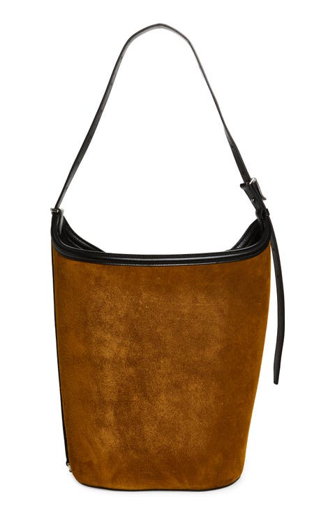 Brant Suede Bucket Bag