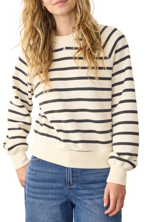 Cloud 9 Fleece Stripe Reversible Sweatshirt