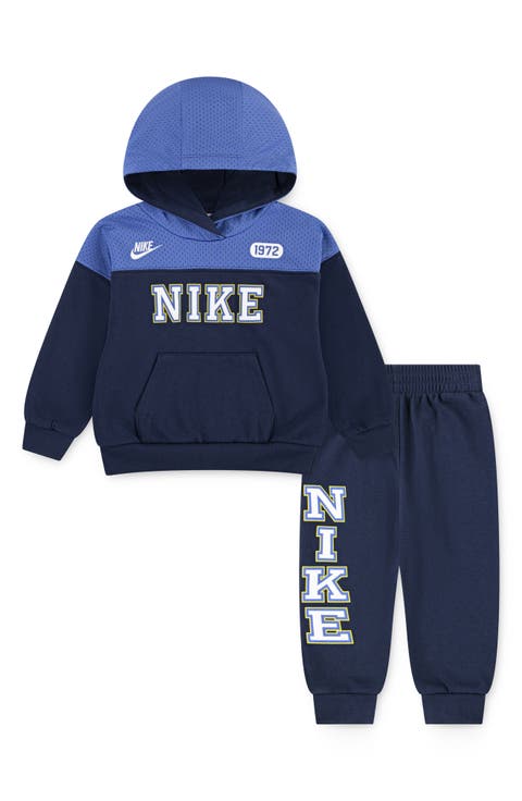 Kids' Colorblock Graphic Hoodie & Joggers Set (Toddler & Little Kid)