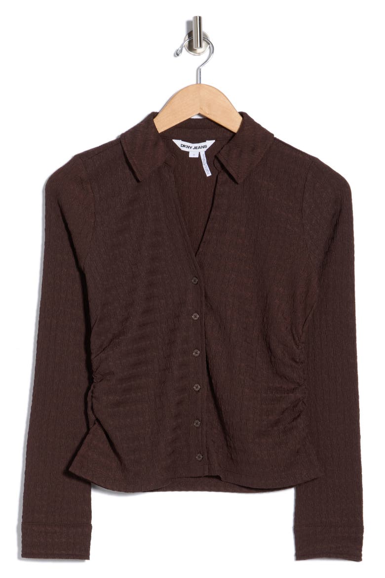 Lace Slim Button Front Sweater, Alternate, color, ESPRESSO