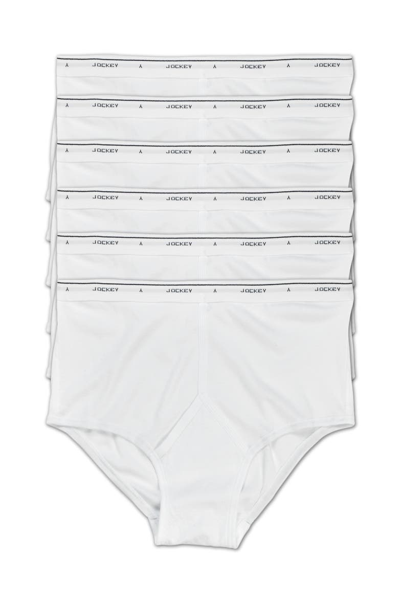 Classic Briefs  6pk, Main, color, WHITE