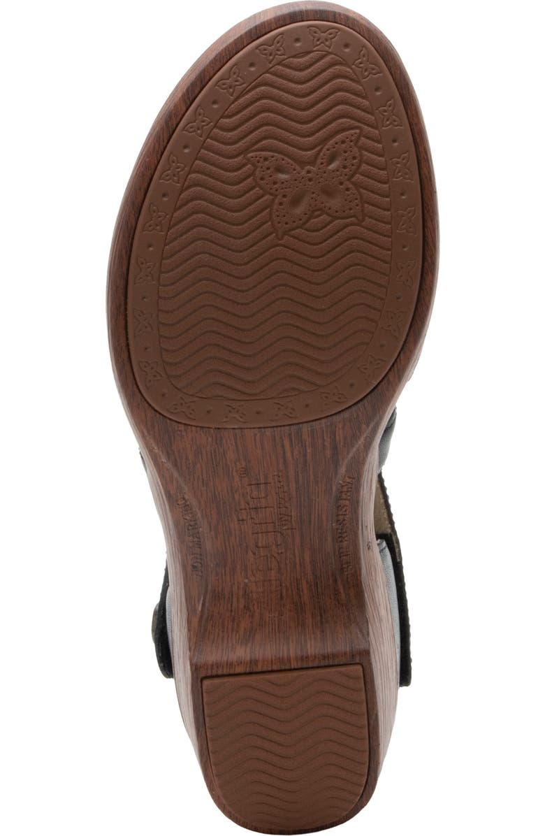 Alegria by PG Lite Savina Platform Pump, Alternate, color, Coal