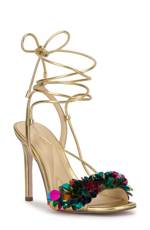 Oveny Ankle Wrap Sandal (Women)