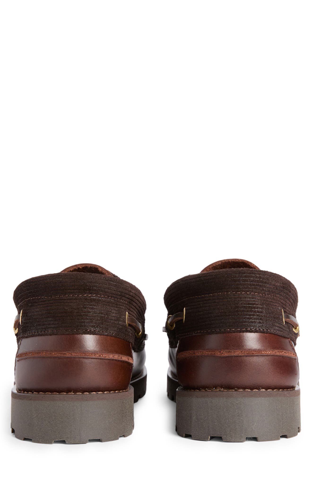 Deck Boat Shoe, Alternate, color, DK BROWN/ CORD