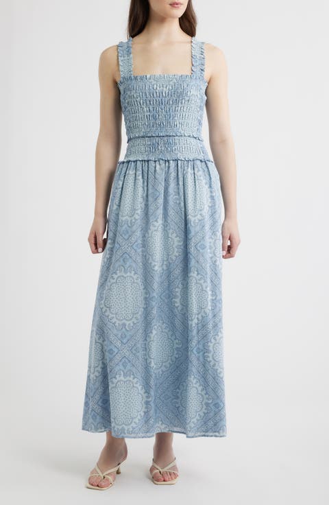 The Azalea Nap Cotton Maxi Dress