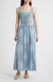Hill House Home The Azalea Nap Cotton Maxi Dress