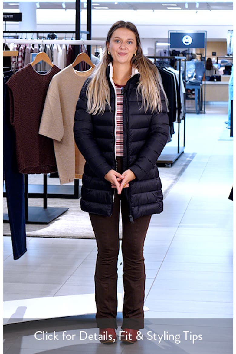 Joanne Quilted Water Repellent Puffer Jacket video