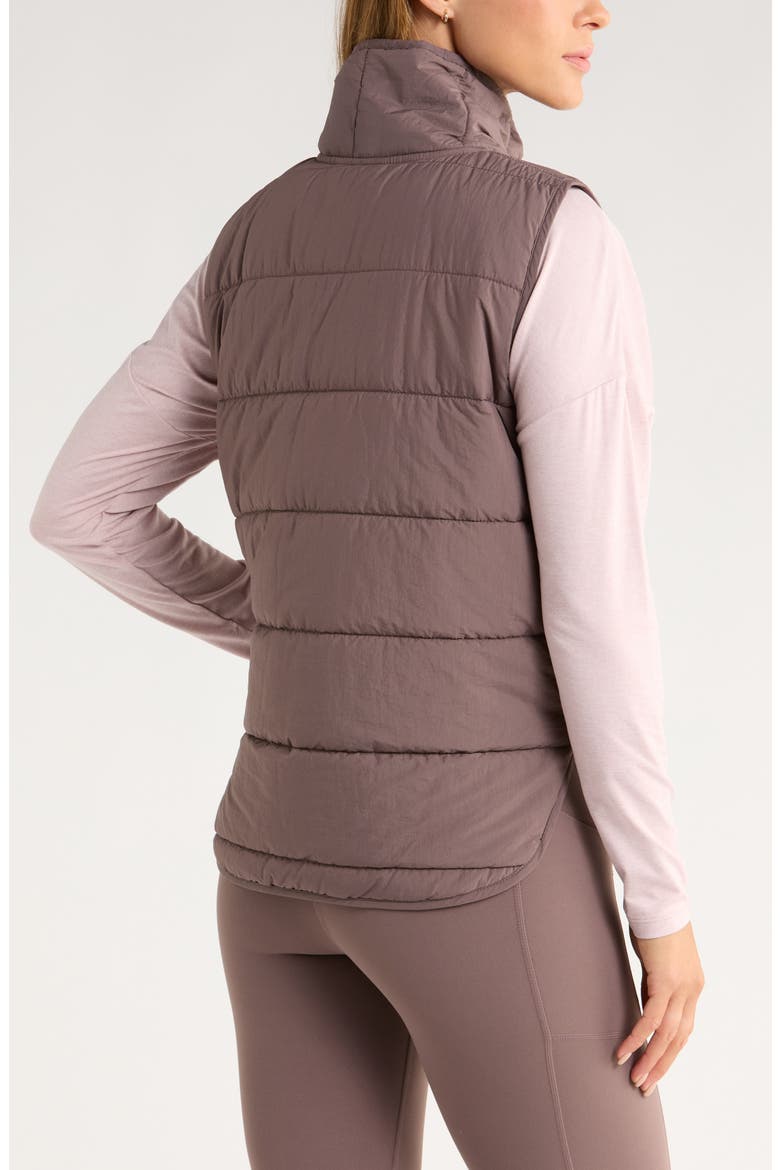 Packable Quilted Vest, Alternate, color, GREY PLUM
