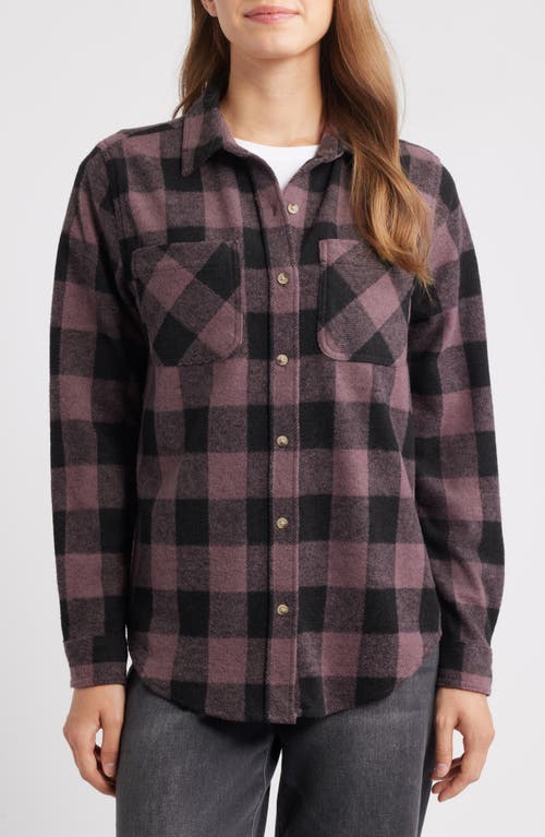 Beachlunchlounge Sally Plaid Shacket In Multi