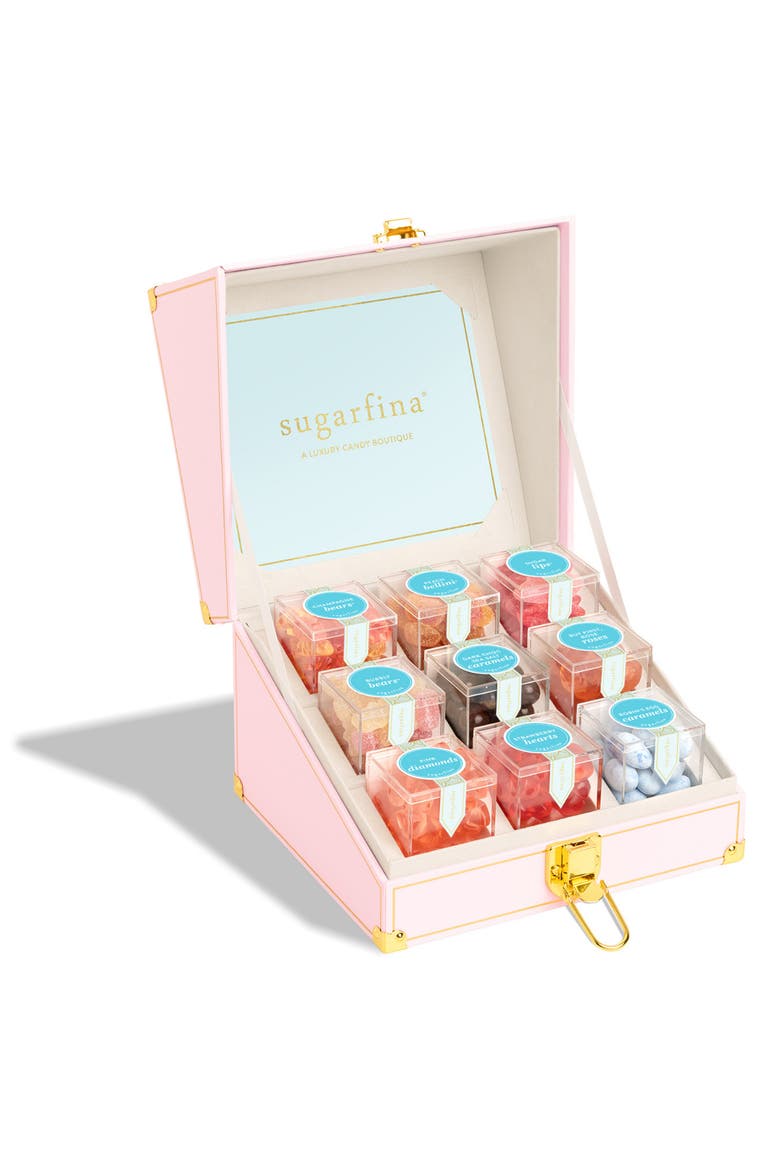 Pink 9-Piece Mini Candy Trunk, Main, color, NO COLOR