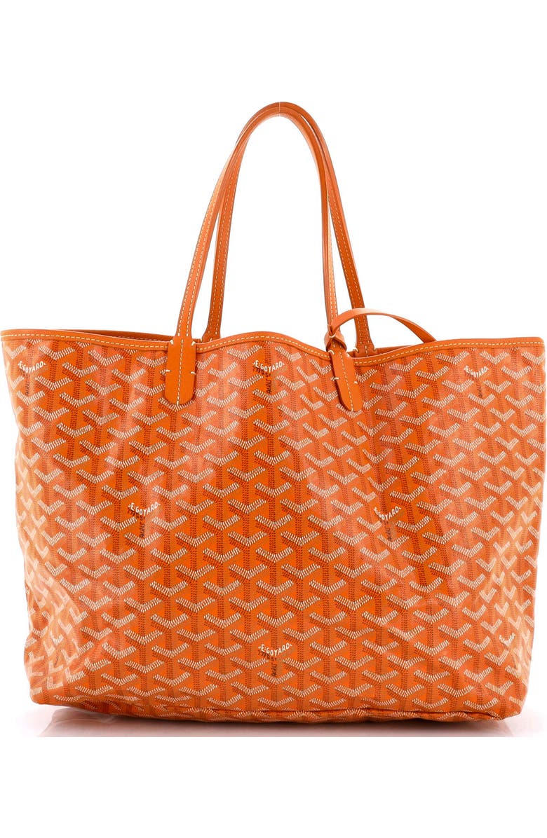 Pre-Owned Goyard Saint Louis Tote Coated Canvas PM, Alternate, color, Orange