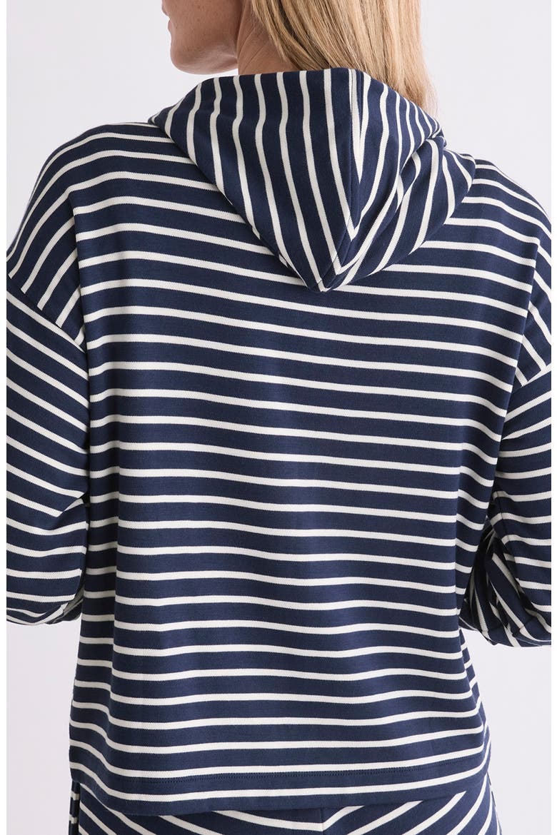 Dreamy Stripe Full Zip Hoodie, Alternate, color, STRIPE NAUTICAL NAVY