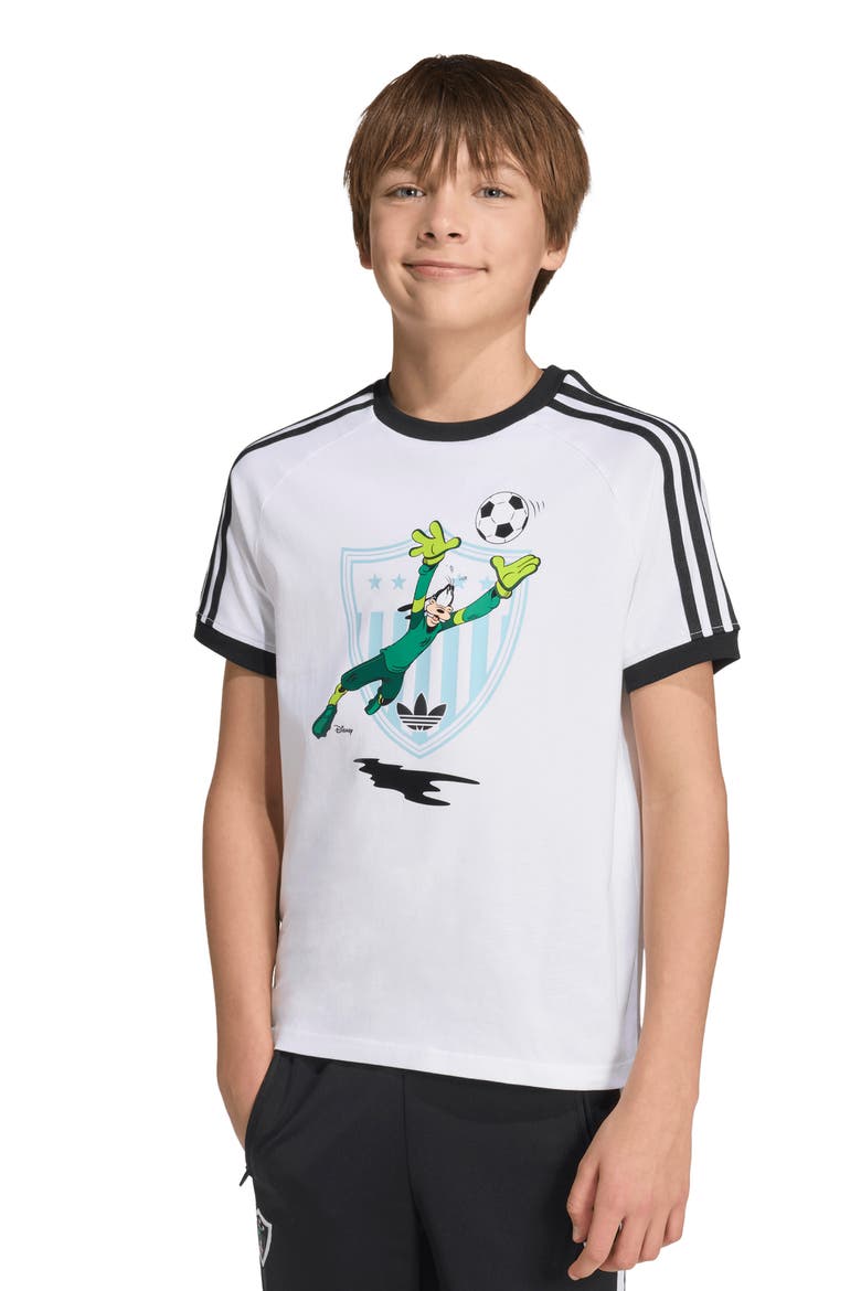 x Disney Kids' Cotton Graphic T-Shirt, Alternate, color, WHITE/ BLACK