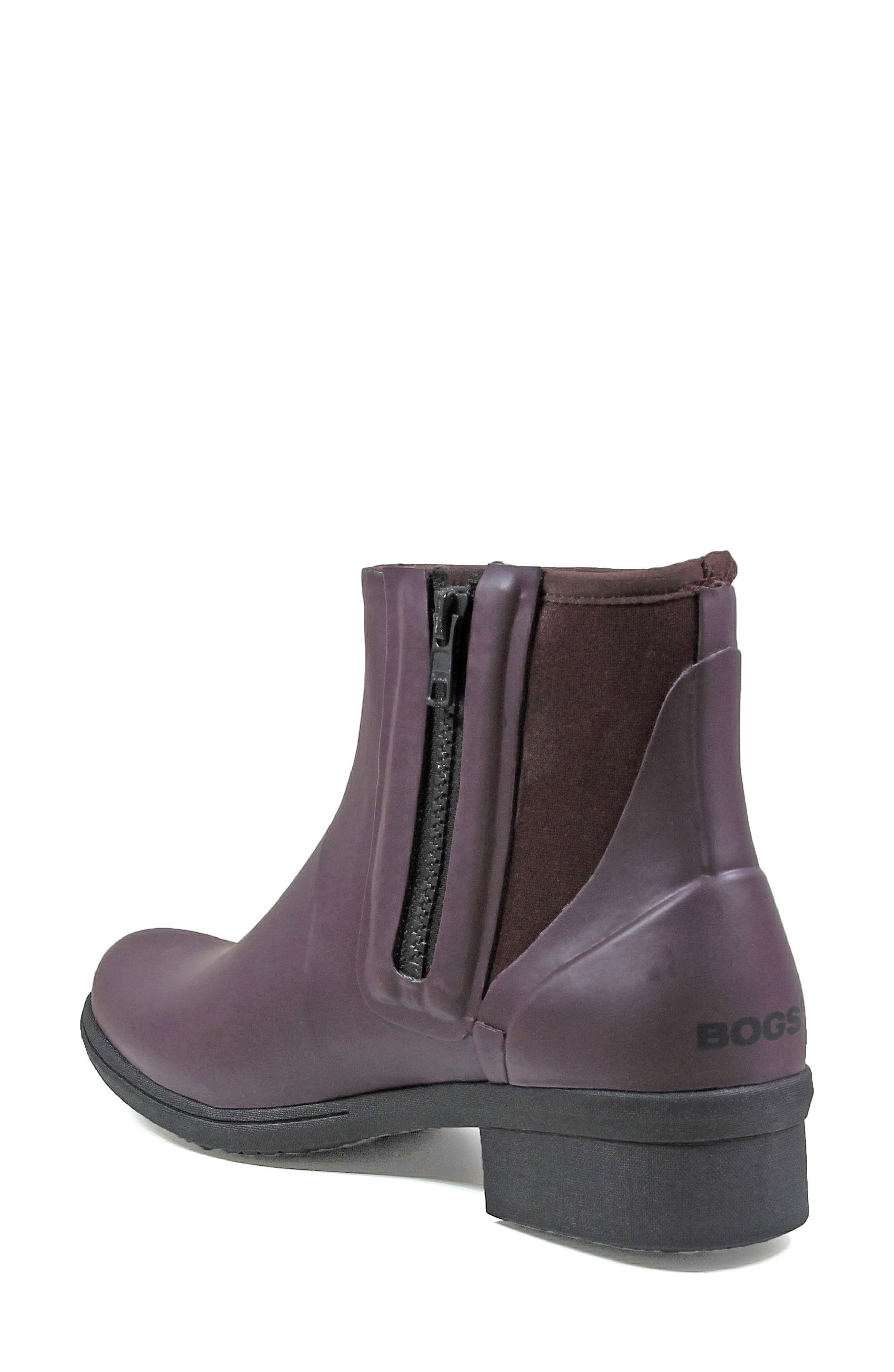 Auburn Insulated Waterproof Boot, Alternate, color, WINE