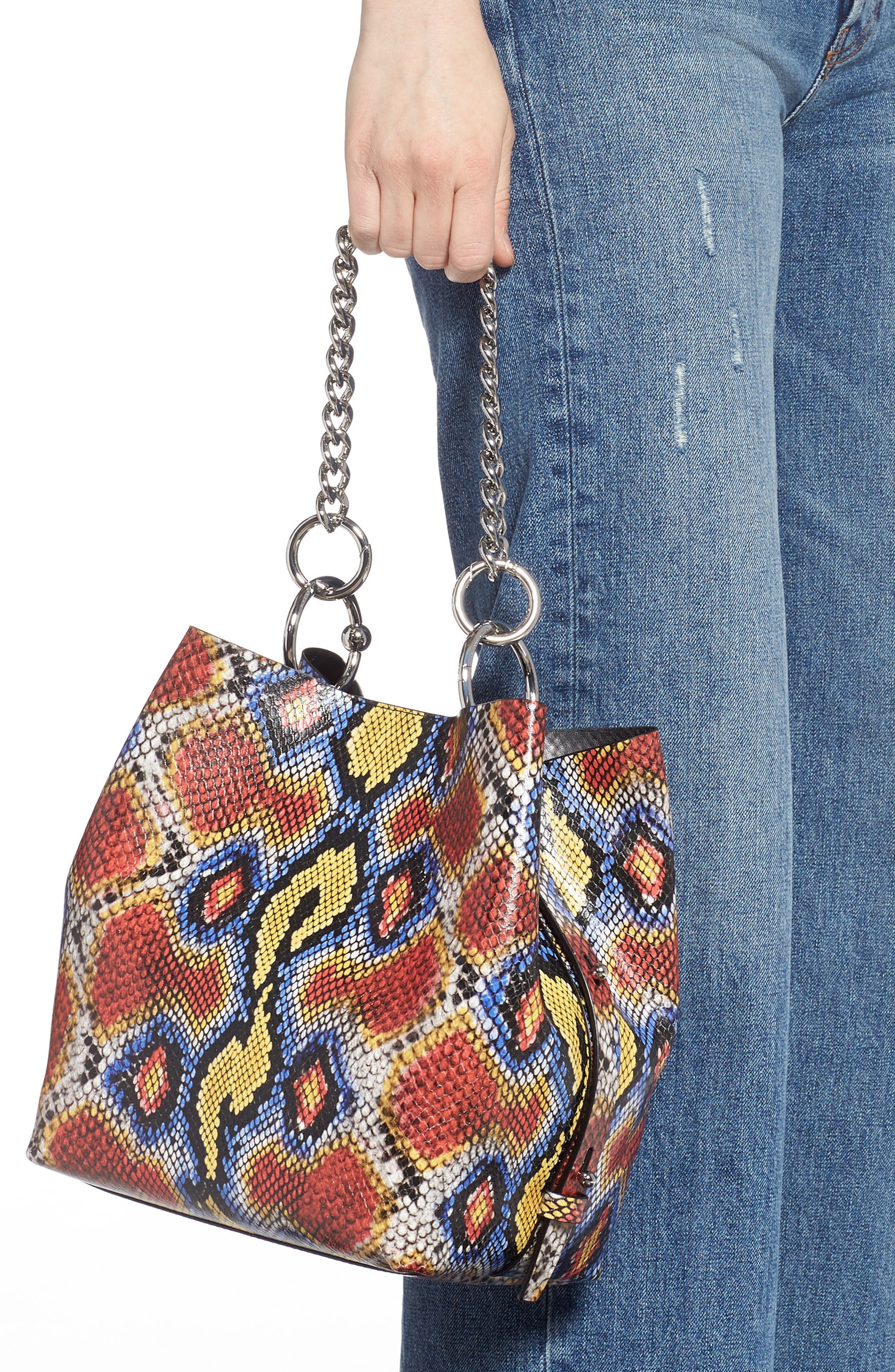 Rebecca Minkoff Medium Kate Leather Satchel, Alternate, color, 