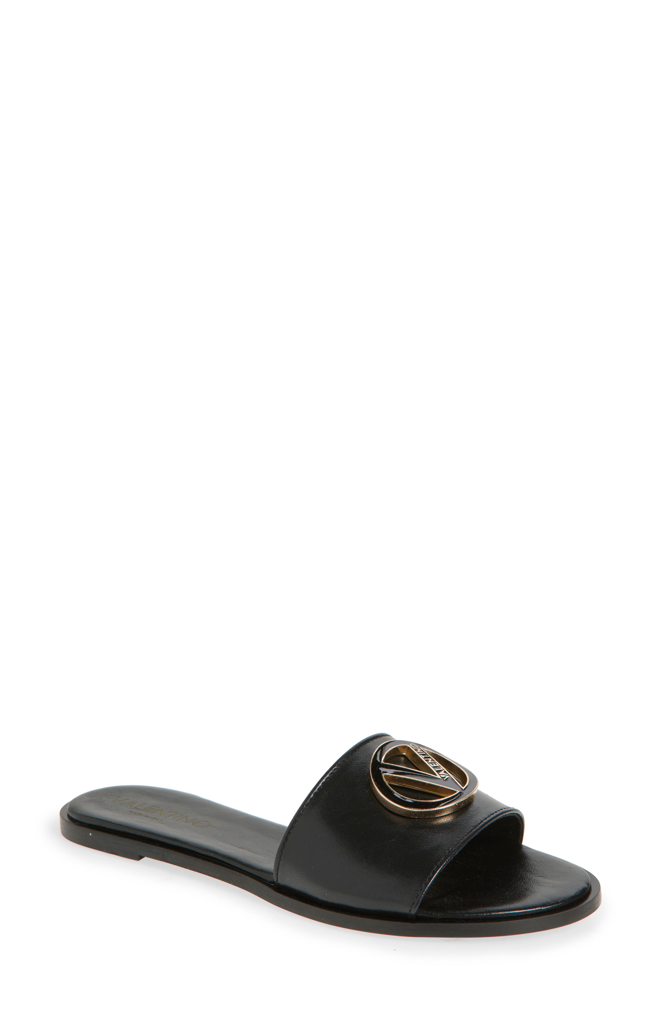 VALENTINO BY MARIO VALENTINO Bugola Slide Sandal, Main, color, 