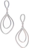 SAACHI Double Oval Dangle Drop Earrings