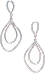 SAACHI Double Oval Dangle Drop Earrings