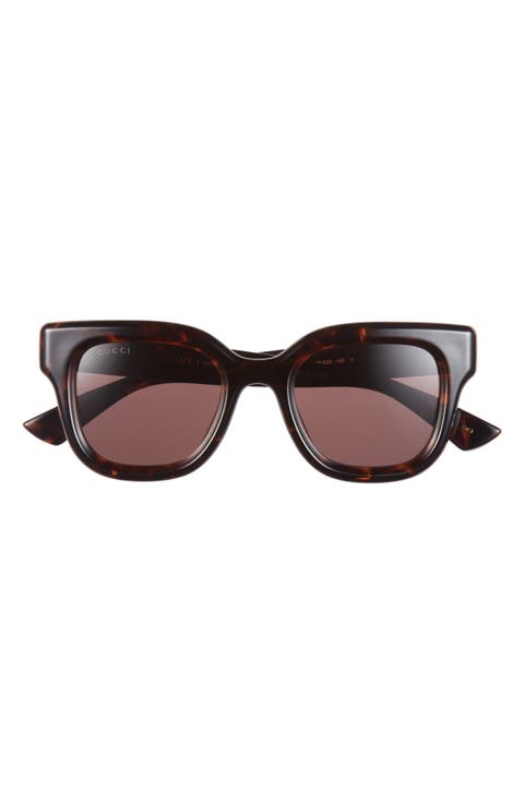 49mm Small Square Sunglasses