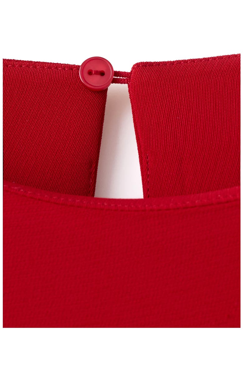 Side Twist Dress, Alternate, color, RED