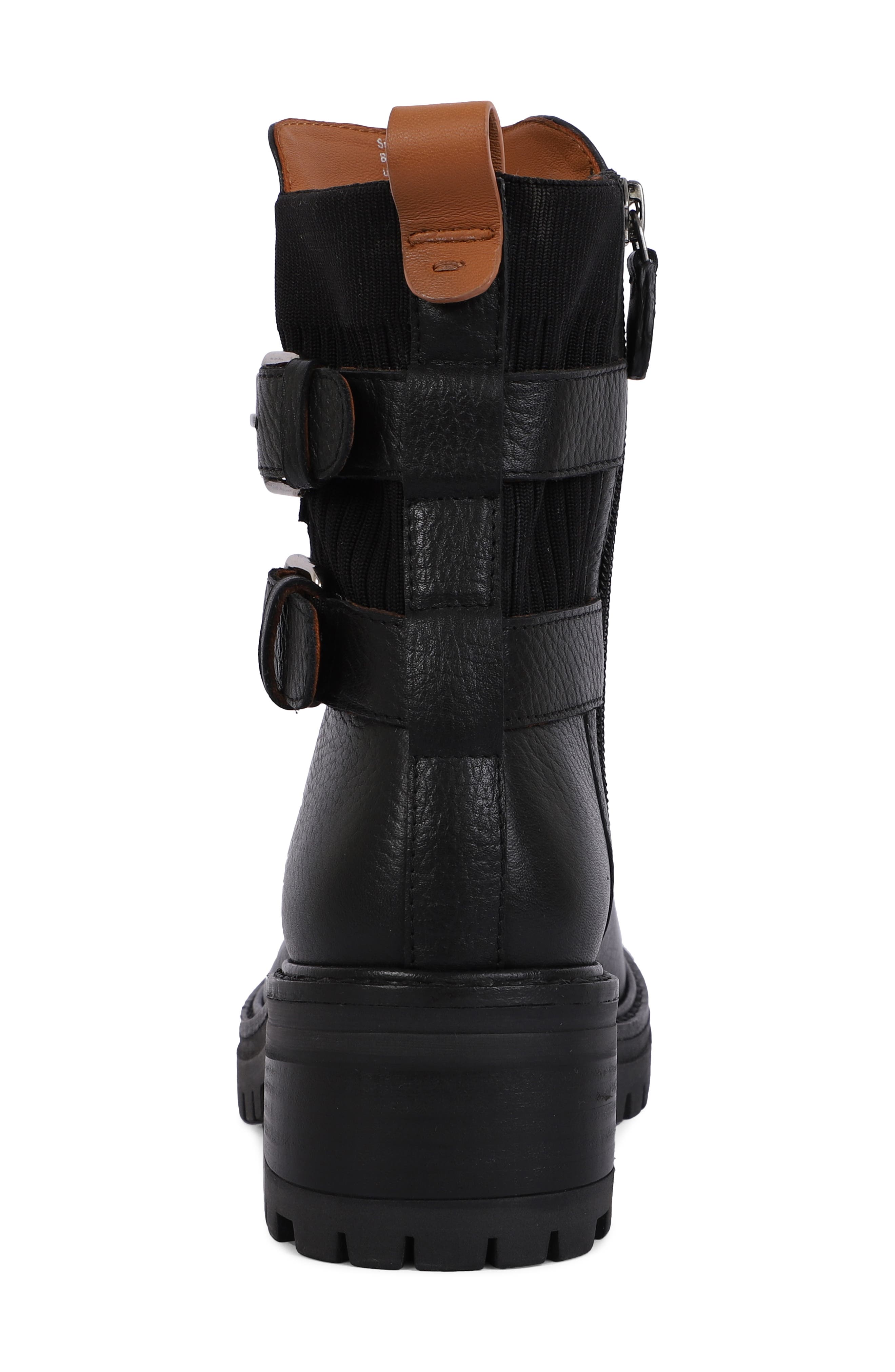 Gentle Souls Bradey Moto Buckle Boot, Alternate, color, 