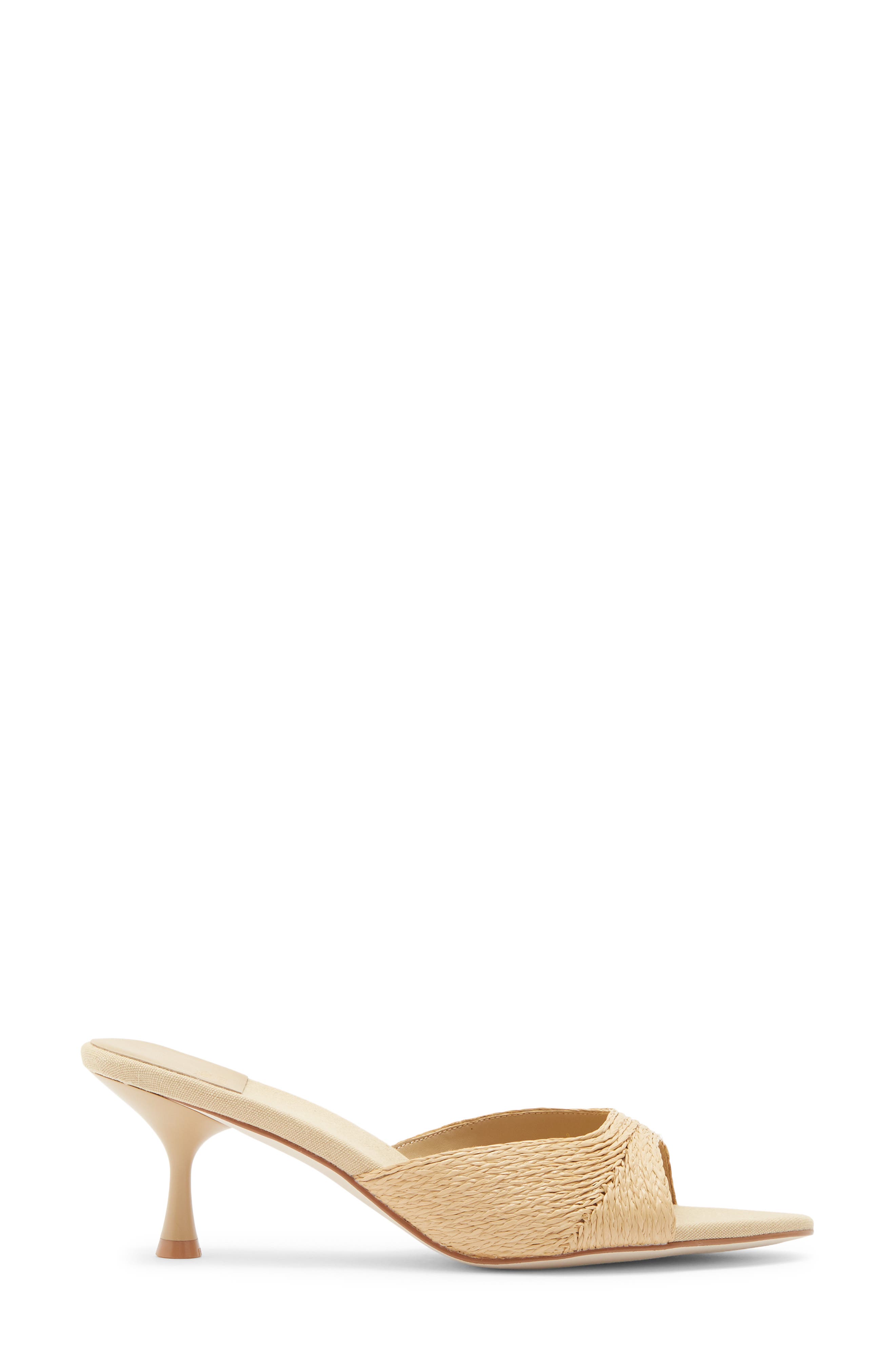 Jeffrey Campbell Spy-Kid Slide Sandal, Alternate, color, Natural Raffia