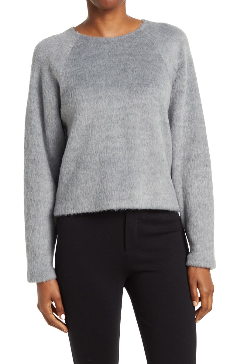 Theory Crew Neck Pullover Sweater, Main, color,