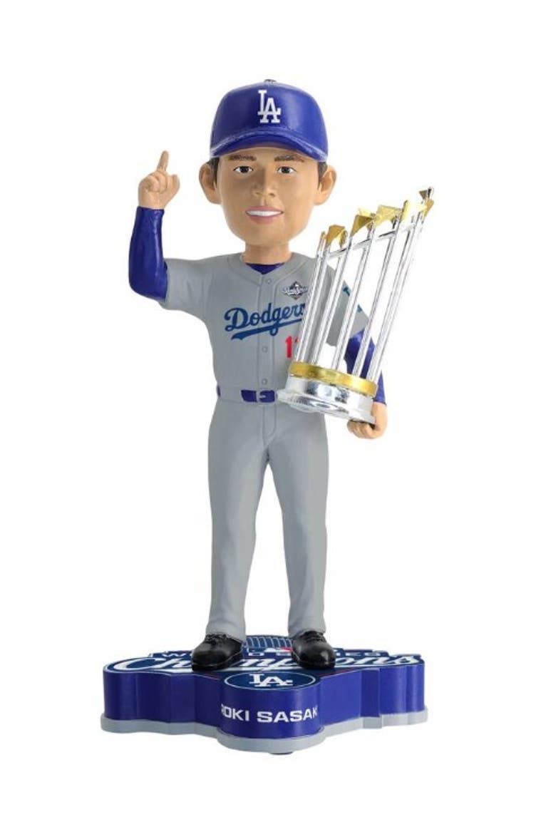 Roki Sasaki (Los Angeles Dodgers) 2025 World Series Champ Bobblehead, Main, color, Multi-Color