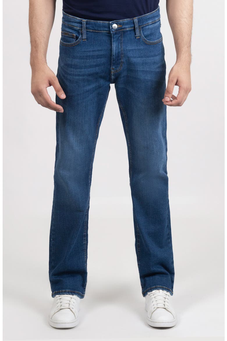 Rotary Straight Fit Jeans, Main, color, Medium Wash