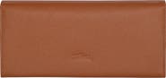 Longchamp Le Foulonne Leather Continental Wallet