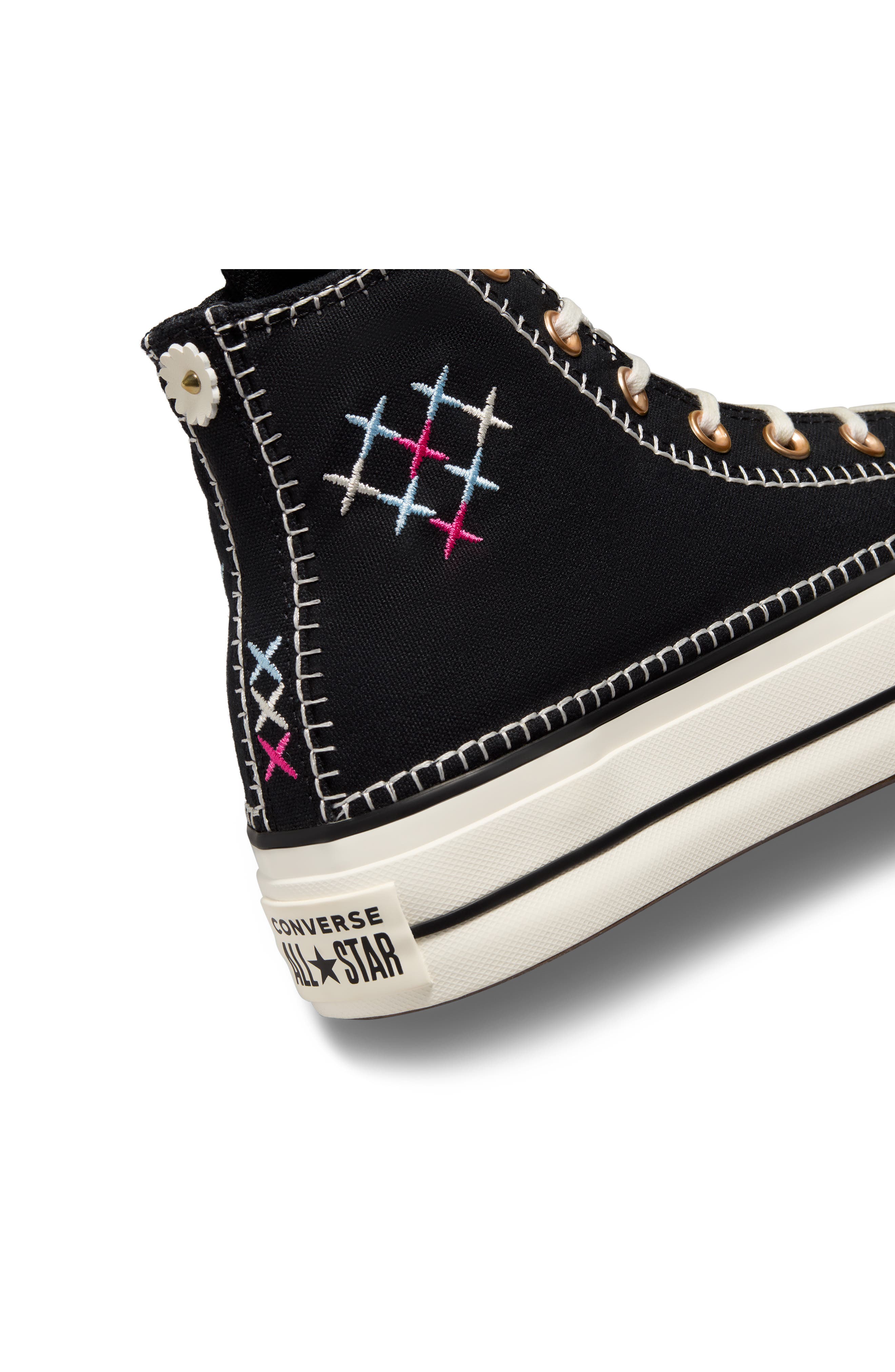 Converse Chuck Taylor<sup>®</sup> All Star<sup>®</sup> Lift High Top Sneaker, Alternate, color, 