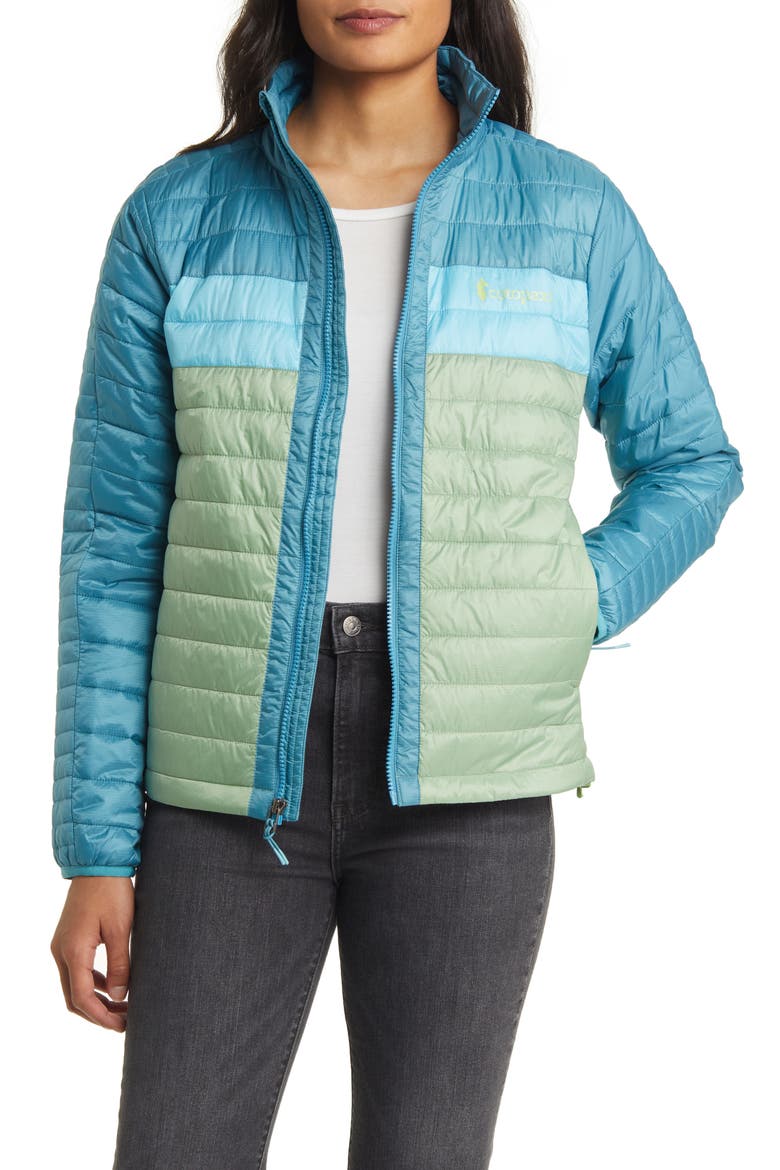 Capa Packable Water Repellent Jacket, Alternate, color, DRIZZLE ASPEN