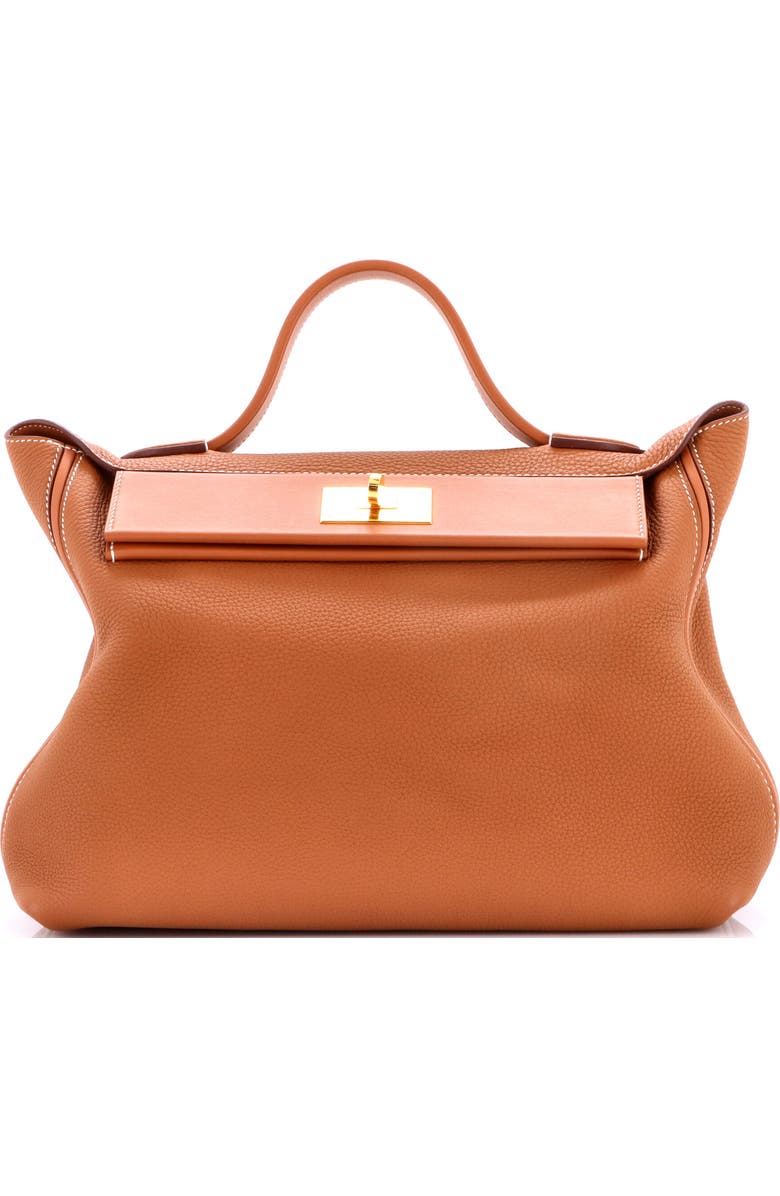 Pre-Owned Hermes 24/24 Bag Togo with Swift 35, Main, color, Gold