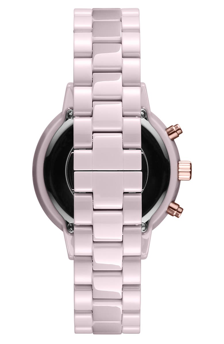 MVMT Nova Ceramic Chronograph Bracelet Watch, 38mm, Alternate, color,