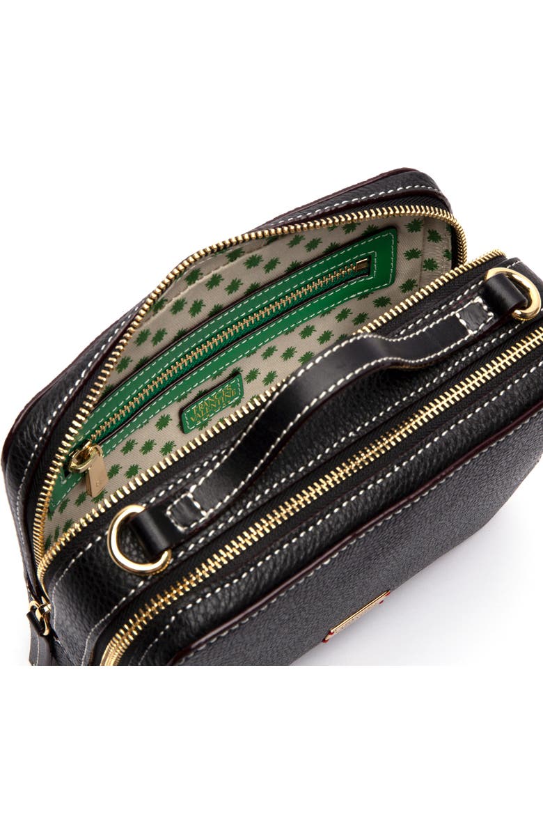 Frances Valentine Tumbled Leather Crossbody Bag, Alternate, color,