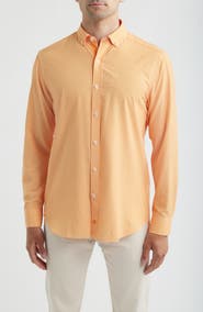 Johnston & Murphy Game Day XC4® Gingham Check Button-Down Shirt