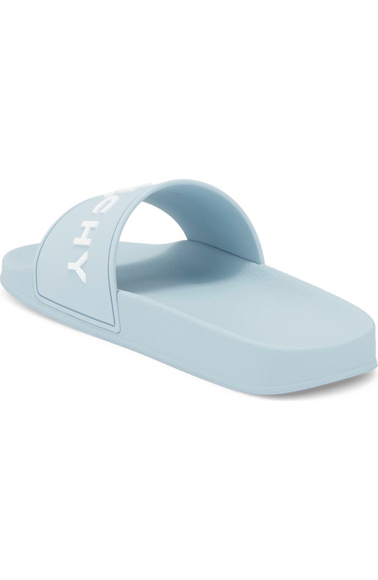 Givenchy Slide Sandal, Alternate, color, Sky Blue