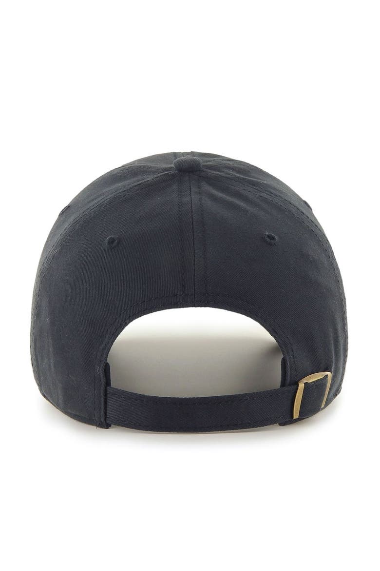 Women's '47 Black New Orleans Saints Miata Clean Up Adjustable Hat, Alternate, color, Black