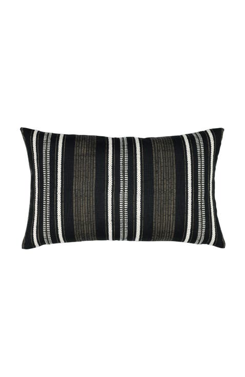 Pathway Textured Stripe Indoor & Outdoor Woven Accent Pillow