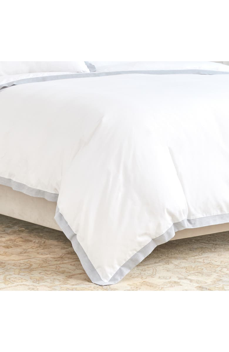 ELISABETH YORK Digby 100% Cotton Queen Duvet Cover, Alternate, color, Off-White