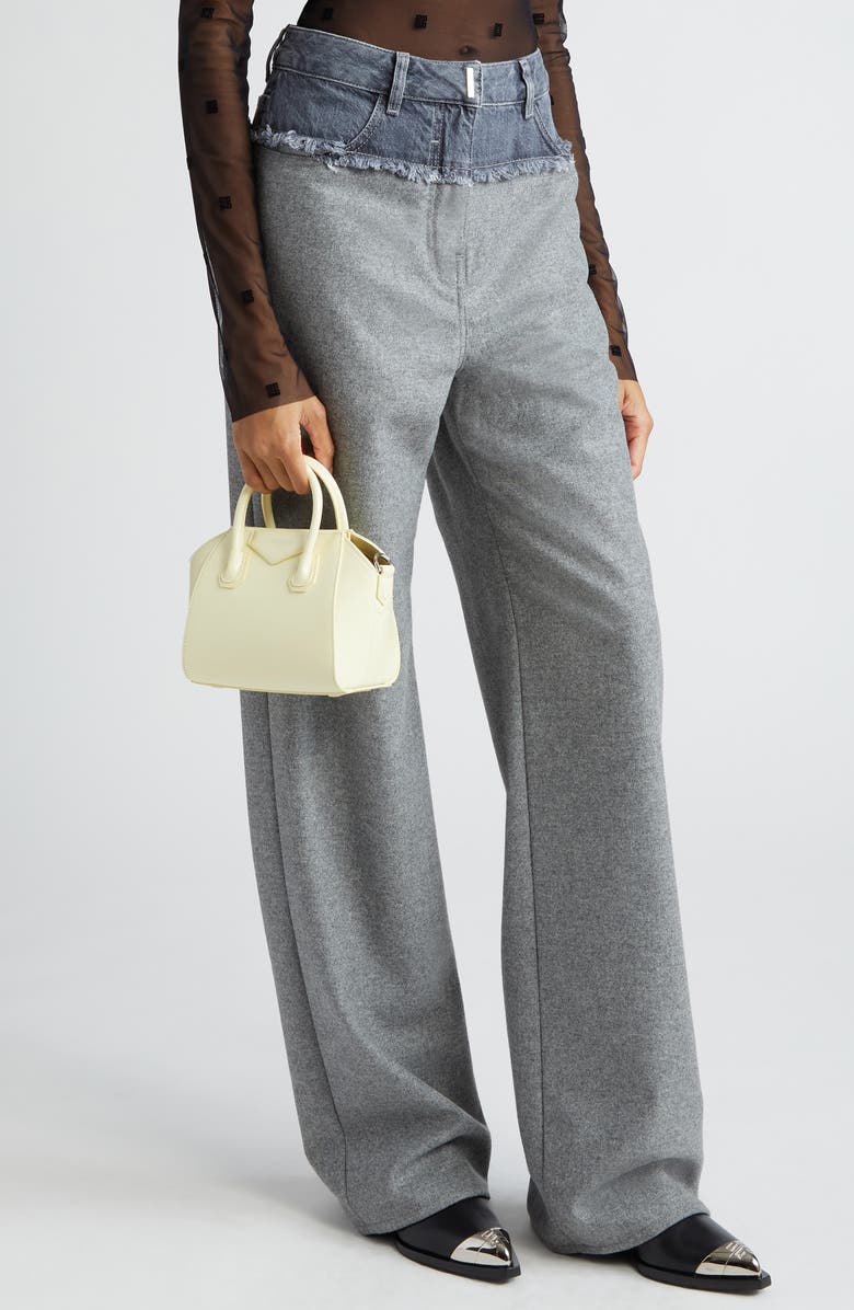 Givenchy Toy Antigona Leather Satchel, Alternate, color,