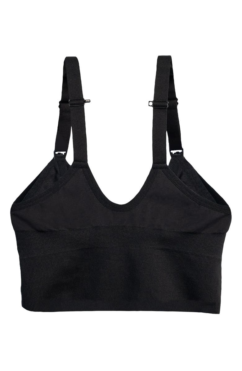 Blush + Bashful Bashful Maternity & Nursing Bra, Alternate, color, Black