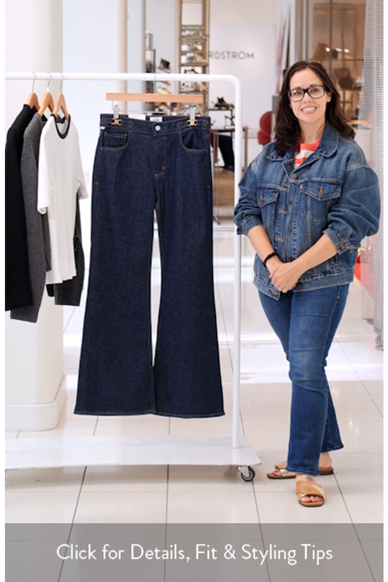 Kimberly Side Tab Flare Jeans video