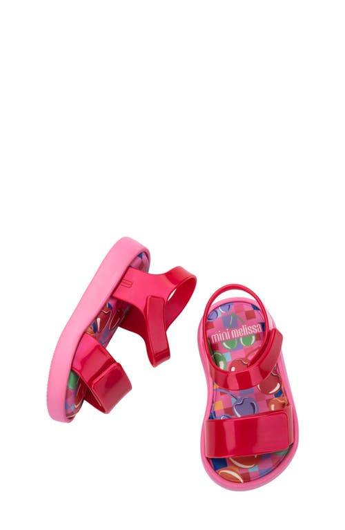 Mini Melissa Kids' Jump Ankle Strap Sandal In Multi
