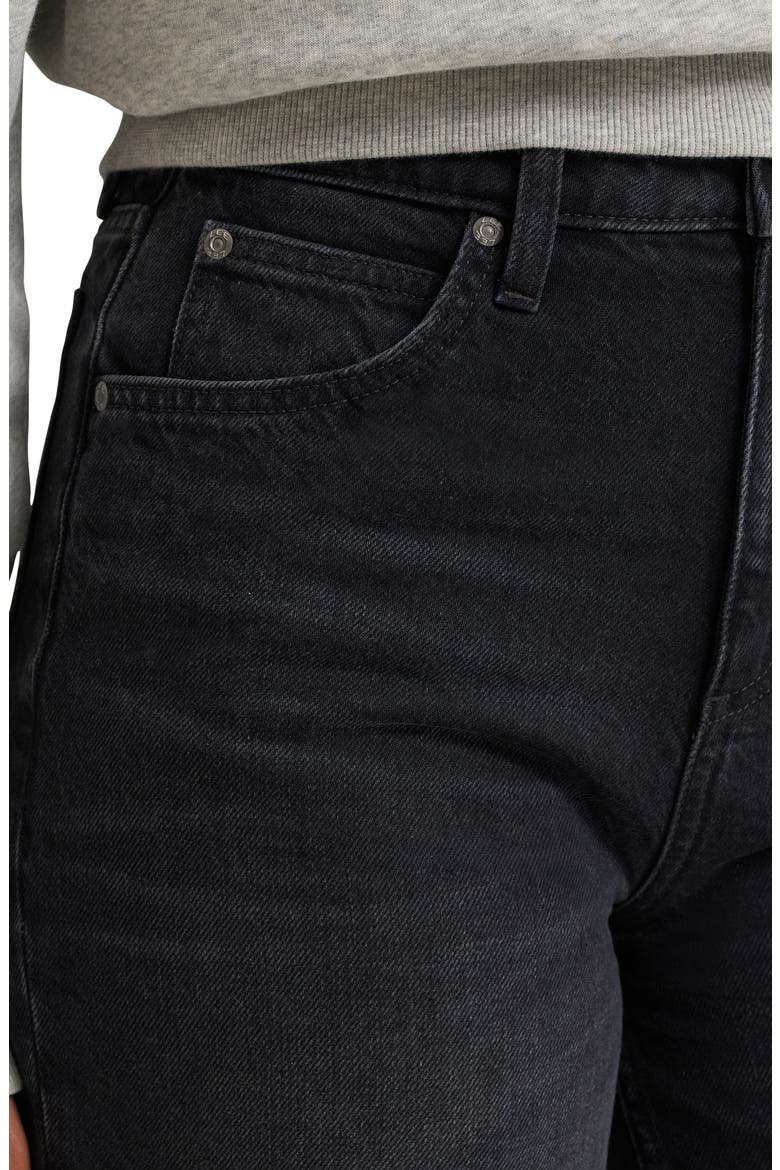 High Waist Retro A-Line Jeans, Alternate, color, GOOSE