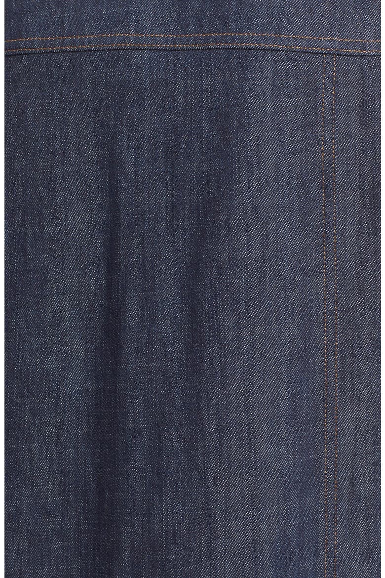 Denim Shift Dress, Alternate, color, INDIGO