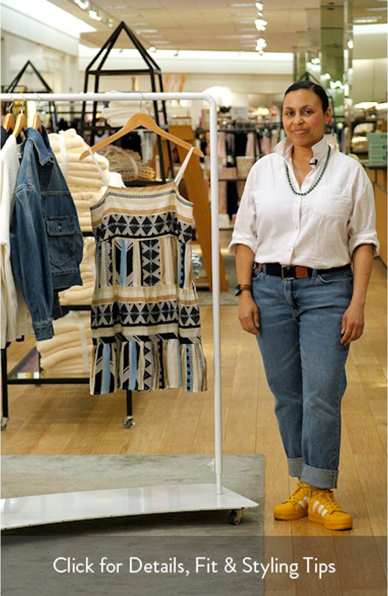 Tiered Cotton Cover-Up Dress, sales video thumbnail