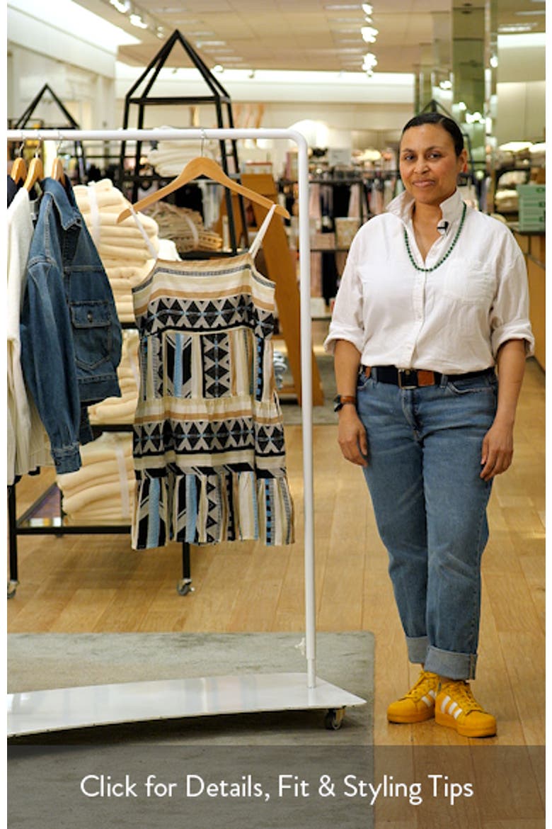 Tiered Cotton Cover-Up Dress video