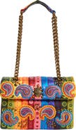 Kurt Geiger London Kensington Quilted Paisley Convertible Shoulder Bag