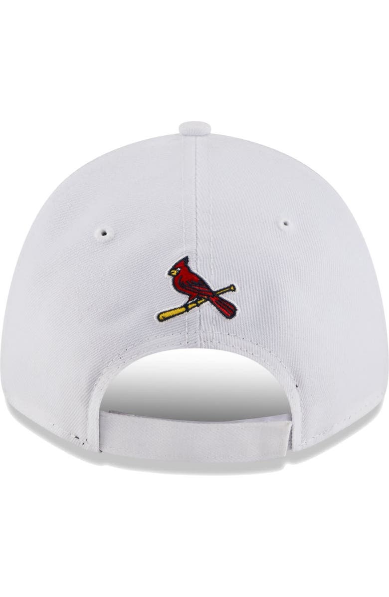 New Era Men's New Era White St. Louis Cardinals League II 9FORTY Adjustable Hat, Alternate, color, 